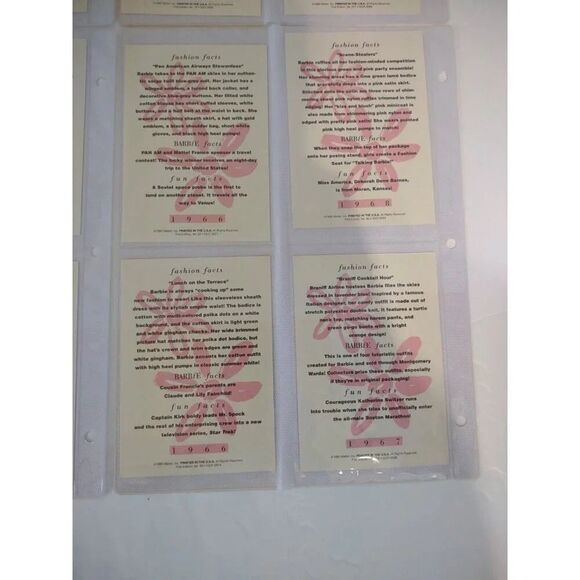 Barbie Trading Cards Lot Of 16 - Picture 10 of 10